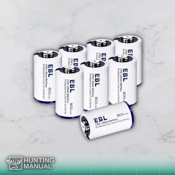 EBL CR2 Lithium Battery - Best battery with extreme temperature tolerance