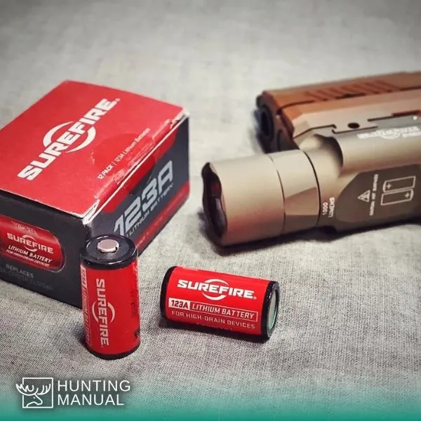 Surefire CR123A Lithium Battery - Best CR123A rangefinder battery