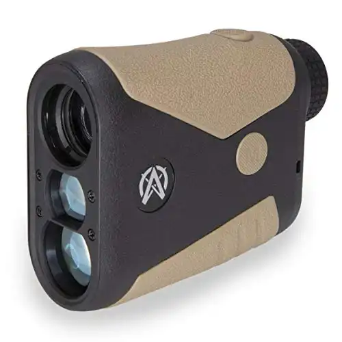 Astra Optix OTX1600 6x21 1760yd Laser rangefinder for Hunting, Shooting and Golfing with Red OLED Display Fast 0.10s and Accurate +/-1yd. Range Finder
